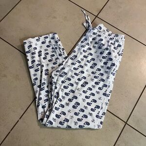 Roller Rabbit Navy and White PJ Pants